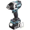Image de Makita DTW701RTJ Clé à chocs sans fil 700 Nm 18 V Nombre d'accus fournis 2 5 Ah + 2 batteries, + chargeur, + mallette