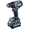 Image de Perceuse-visseuse sans fil Makita DF002GA202 DF002GA202 40 V 2.0 Ah Li-Ion + 2 batteries, + chargeur, + mallette