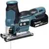 Image de Makita DJV185RF1J Scie sauteuse pendulaire sans fil DJV185RF1J + batterie, + chargeur, + mallette 18 V 3.0 Ah Nombre d'accus fournis 1