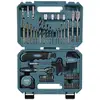 Image de Makita E-15095 60 pièces Assortiment de forets et dembouts métal, Pierre, Béton, bois, Brique 3 mm, 4 mm, 5 mm, 6 mm, 8 mm, 16 mm, 22 mm