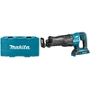 Image de Makita DJR360ZK 36 V (2x18 V) Li-Ion Batterie Scie Sabre Corps Dans Un Coffret - Changement Rapide - Variable - Sans Charbon