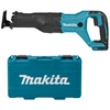 Image de Makita DJR186ZK 18 V Li-Ion Batterie Scie Sabre Corps Dans Un Coffret - Changement Rapide - Variable