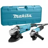 Image de Makita DK0053G - Pack De Meuleuse D'angle (GA9020) Et (9558HN) Dans Coffret - 230 Mm 2200 W Et 125 Mm 840 W