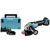 Image de Makita DGA508RTJ Meuleuse D'angle Sans-fil - 18V Li-ion - 2 Batteries 5,0 Ah - MAKPAC - Softstart - Brushless