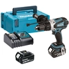 Image de Makita DHP458RTJ Perceuse Visseuse À Percussion À Batteries 18V Li-Ion Set (2x Batterie 5,0Ah) Dans MAKPAC