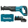 Image de Makita DJR186RT - 18V Li-ion - Scie Sabre Sans-fil - 1 Batterie 5,0 Ah - Changement Rapide - Variable