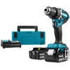 Image de Makita DDF484RTJ Perceuse Visseuse Sans-fil - 18V Li-ion - 2 Batteries 5,0 Ah - MAKPAC - Brushless - 54 Nm