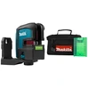 Image de Makita SK105GDZ Laser À Croix 10,8 V Li-Ion Avec Boîtier Dans Un Sac - Auto-nivelant - Vert - 35 M