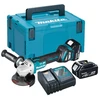 Image de Makita DGA513RTJ Meuleuse D'angle Sans-fil - 18V Li-ion - 2 Batteries 5,0 Ah - MAKPAC - 125 Mm - Brushless
