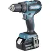 Image de Makita DHP485RTJ 2 vitesses-Perceuse-visseuse à percussion sans fil + 2 batteries, + chargeur, + mallette