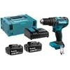 Image de Makita DHP485RTJ - Perceuse Visseuse À Percussion 18 V Li-Ion 5 Ah Ø 13 Mm (2x Batterie 5,0Ah ) Dans MAKPAC - Moteur BL