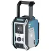 Image de Radio de chantier Makita DMR115 DAB, DAB+ AUX, Bluetooth, USB protégé contre les projections deau, résistant aux coups turquoise, noir, argent