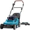 Image de Makita DLM382PT2 (2x 18V) Ensemble De Tondeuse À Gazon À Batterie Li-Ion (2x 5.0Ah) - 38cm