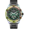 Image de Guess Nylon à Base Biologique Noir Transparent CS avec revêtement Arc-en-Ciel Noir/Noir Transparent MF DL/Noir Transparent Bio, Noir