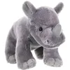 Image de Wild Republic Cuddlekins Mini Bébé Rhinocéros, Animal en Peluche, 20 cm, Cadeau pour Bébés, Peluche Écologique, Rembourrage Fabriqué à Partir de Bouteilles d’Eau Recyclées