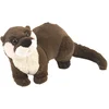 Image de Wild Republic Cuddlekins Mini Loutre De Rivière, Animal en Peluche, 20 cm, Cadeau pour Bébés, Peluche Écologique, Rembourrage Fabriqué à Partir de Bouteilles d’Eau Recyclées