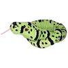 Image de Wild Republic Plush Snake Crotale des Roches Vertes, Peluche Serpent, Animal en Peluche 137 cm, Idée Cadeau de Naissance Fille ou Garçon, Jouet Écologique, Rembourré de Bouteilles Recyclées
