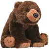 Image de Wild Republic Cuddlekins Grizzly, Animal en Peluche, 30 cm, Cadeau pour Bébés, Peluche Écologique, Rembourrage Fabriqué à Partir de Bouteilles d’Eau Recyclées, Marron