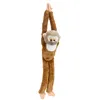 Image de Wild Republic Hanging Monkey Écureuil Singe, Animal en Peluche, Peluche 50 cm, Cadeau de Baby Shower, Jouet Écologique, Rembourrage Fabriqué à Partir de Bouteilles d’Eau Recyclées