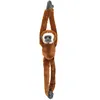 Image de Wild Republic Hanging Monkey Lar Gibbon, Animal en Peluche, Peluche 50 cm, Cadeau de Baby Shower, Jouet Écologique, Rembourrage Fabriqué à Partir de Bouteilles d’Eau Recyclées