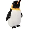 Image de Wild Republic Republic CK Peluche Manchot Empereur Pingouin 30cm, 19438, Emperor Penguin, Noir