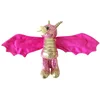 Image de Wild Republic Doudou Hugger, Dragon d'or Peluche Bracelet, Cadeau de Noël pour Enfants, Peluche Mignonne, Jouet Écologique, Rembourrage Fabriqué à Partir de Bouteilles d’Eau Recyclées, 20 cm