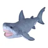 Image de Wild Republic Living Ocean Grand Requin Blanc, 50 cm, Idée Cadeau pour Enfants, Animal en Peluche, Peluche Écologique, Rembourrage et Tissu Fabriqués à partir de Bouteilles d’Eau Recyclées