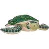 Image de Wild Republic Cuddlekins Mini Tortue De Mer Verte, Animal en Peluche, 20 cm, Cadeau pour Bébés, Peluche Écologique, Rembourrage Fabriqué à Partir de Bouteilles d’Eau Recyclées