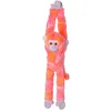 Image de Wild Republic Hanging Monkey Vibes Rose, Animal en Peluche, Peluche 56 cm, Cadeau de Baby Shower, Jouet Écologique, Rembourrage Fabriqué à Partir de Bouteilles d’Eau Recyclées