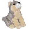 Image de Wild Republic Wild Calls Loup, Cris Authentiques d’Animaux, Peluche Jouet, 20 cm, Cadeau de Naissance, Peluche Sonore, Rembourrage Fabriqué à Partir de Bouteilles d’Eau Recyclées