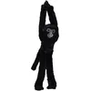 Image de Wild Republic Hanging Monkey Singe D'Araignée Noire, Animal en Peluche, Peluche 50 cm, Cadeau de Baby Shower, Jouet Écologique, Rembourrage Fabriqué à Partir de Bouteilles d’Eau Recyclées