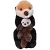 Image de Wild Republic Mom and Baby Loutre De Mer, Animal en Peluche, 38 cm, Idée Cadeau pour Enfants, Animal en Peluche, Jouet Écologique, Rembourré de Bouteilles d’Eau Recyclées