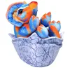 Image de Wild Republic Dinosauria IV Baby Egg Tricératops, Idée Cadeau pour Enfants, Jouet en Peluche, Jouet Écologique, Peluche Dinosaure, Rembourrage Fabriqué à Partir de Bouteilles d’Eau Recyclées, 20 cm