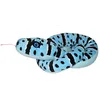 Image de Wild Republic Plush Snake Serpent À Sonnettes Blue Rock, Peluche Serpent, Animal en Peluche 137 cm, Idée Cadeau de Naissance Fille ou Garçon, Jouet Écologique, Rembourré de Bouteilles Recyclées