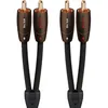 Image de AudioQuest 2 m Big Sur RCA Câble audio 2 x RCA Noir   Câbles audio (2 x RCA, 2 x RCA, cuivre, 2 m, noir) (BIGSUR02R)