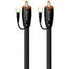Image de AudioQuest 3m Black Lab RCA Câble audio Noir - Câbles audio (RCA, RCA, cuivre, 3 m, noir)