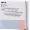 Image de Cricut | Cartes S40 Pastel | 14 Pack | 12,1 cm x 12,1 cm | Pour Cricut Explore et Maker