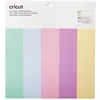 Image de Cricut Papier cartonné autocollant Smart Paper | 10 feuilles | 33 cm x 33 cm | Pastels