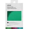 Image de Cricut Transfer Sheets Sampler, Collection de Feuilles de Transfert de Foil, Jewel (24 CT), Bijou, 10,1 cm x 15,2 cm (4" x 6") 2008715