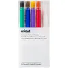 Image de Cricut Watercolor Marker & Brush Set | 8 marqueurs, 1 Pinceau à Eau | Créez Un Chef-d'oeuvre Aquarelle avec Votre Machine à découper, Multi, Explore & Maker, 9 Pièces 2009979