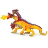 Image de Safari Ltd Dragon de feu | Collection de Dragons | Figurine de Dragon Peinte à la Main | Non Toxique et sans BPA | Convient aux Enfants de 3 Ans et Plus