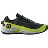 Image de WILSON Chaussures Rush Pro Extra Duty Noir/Vert/Jaune PE 2024