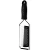Image de Microplane Râpe de cuisine Fine pour fromage à pâte dure, agrumes, ail, piment, cannelle et muscade en Noir et en acier inoxydable