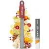 Image de Microplane Râpe à zesteur en couleur Rouge Grenade pour agrumes, parmesan, gingembre, chocolat et noix de muscade avec lame fine - Fabriqué aux États-Unis