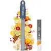 Image de Microplane Râpe à zesteur en Couleur Bleu Denim pour Agrumes, Parmesan, Gingembre, Chocolat et Noix de Muscade avec Lame Fine - Fabriqué aux États-Unis