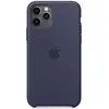 Image de Apple Coque en Silicone (pour iPhone 11 Pro) - Bleu Nuit