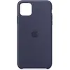Image de Apple Coque en Silicone (pour iPhone 11 Pro Max) - Bleu Nuit