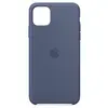 Image de Apple Coque en Silicone (pour iPhone 11 Pro Max) - Bleu d’Alaska