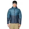 Image de Mountain Hardwear Ghost Whisperer Hoody Veste, Bleu Adriatique, Bleu Lune, X-Large Homme
