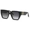 Image de Philipp Plein Plein Capture Lunettes de Soleil, Noir Brillant, 58/18/145 Femme